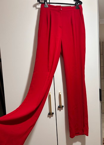 Kırmızı Blazer Takım - Görsel 13
