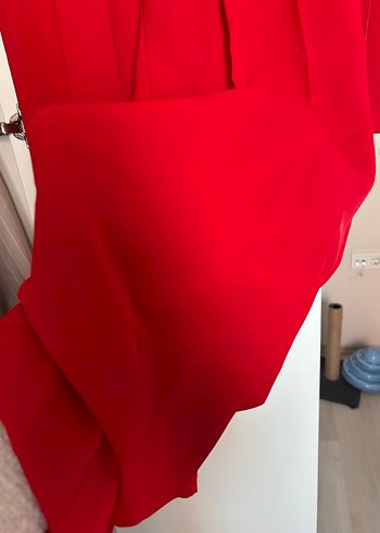 Kırmızı Blazer Takım - Görsel 6