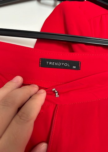 Kırmızı Blazer Takım - Görsel 11