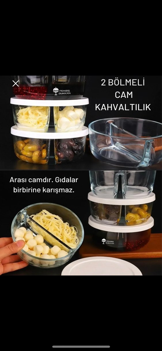 4 adet Paşabahçe Polar Cam Kahvaltılık - Görsel 3