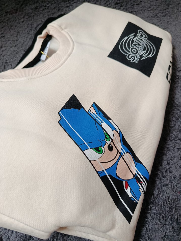 Sonic Baskılı Erkek Çocuk Alt Üst Takımı - Görsel 3