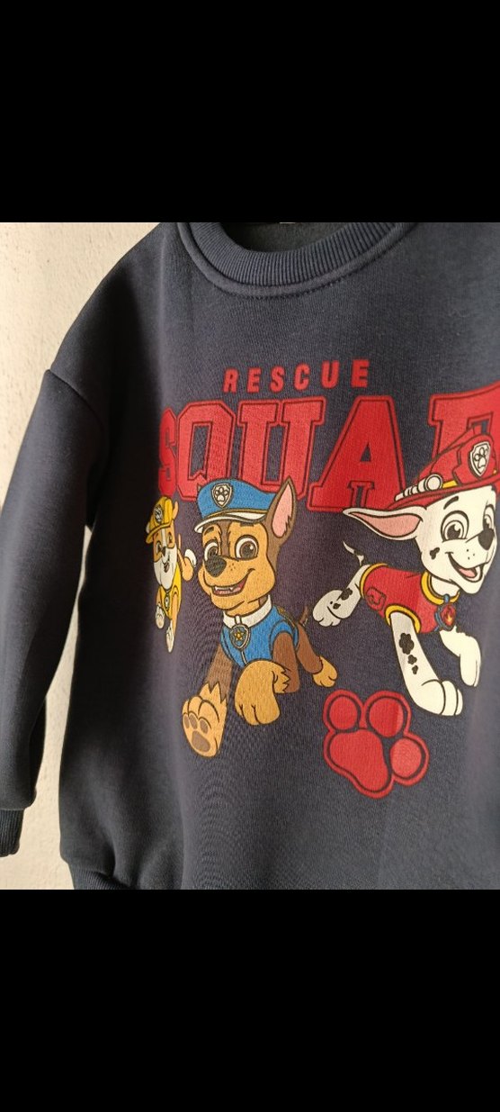 Erkek Çocuk Lacivert Paw Patrol Baskılı Eşofman Takımı - Görsel 4