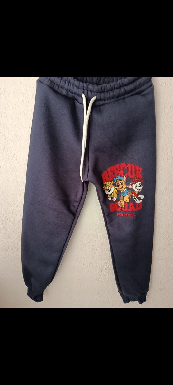 Lacivert Paw Patrol Baskılı Erkek Çocuk Eşofman Takımı - Görsel 4