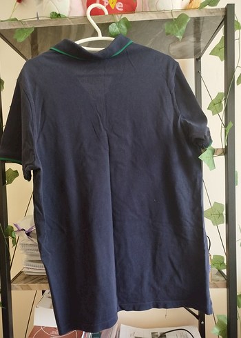 Düğmeli Koyu Yeşil Erkek Polo Tişört - Görsel 3