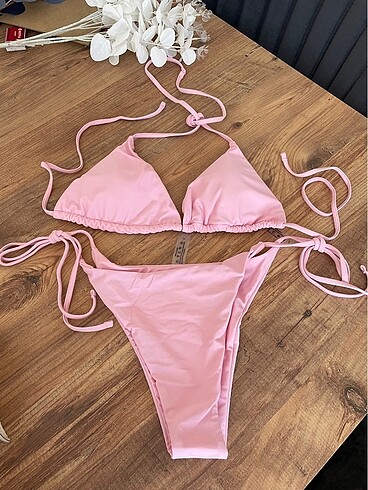 Diğer Pembe Bikini takımı