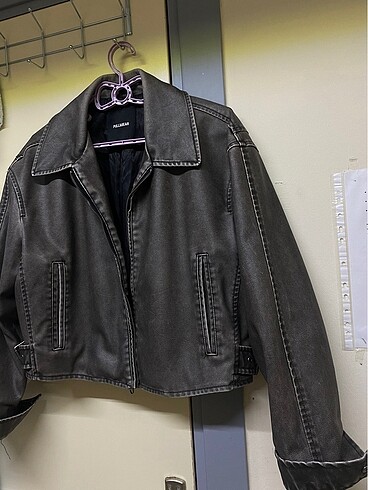Pull and Bear Pull&Bear deri ceket