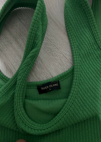 Diğer Yeşil Kadın Atlet Crop Top