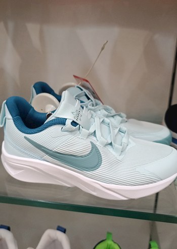 Nike Mavi Bağcıklı erkek çocuk Spor Ayakkabı