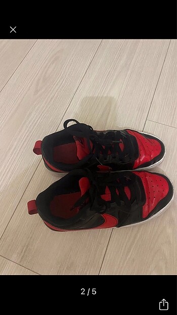 37 Beden kırmızı Renk Nike spor ayakkabı