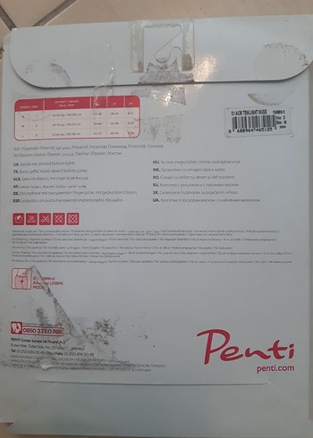 m Beden Penti 2 Li Çorap Set