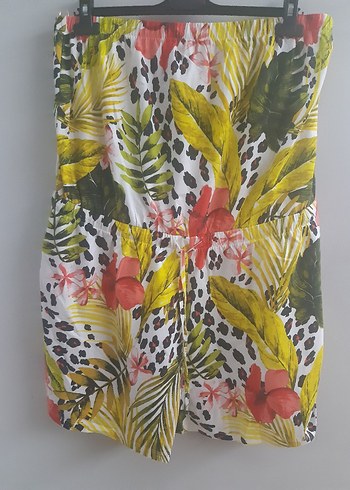 Next Straplez Şortlu Tulum - Görsel 5