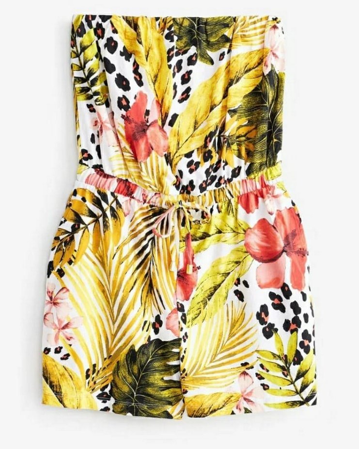 Next Straplez Şortlu Tulum - Görsel 4