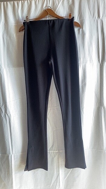 Zara Zara fitilli yandan yırtmaçlı tayt pantolon