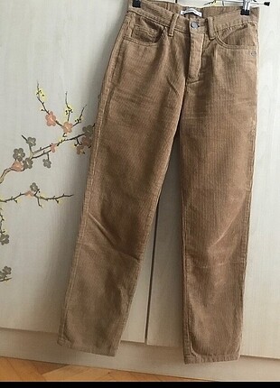 Pull&Bear Kadife Mom Jean