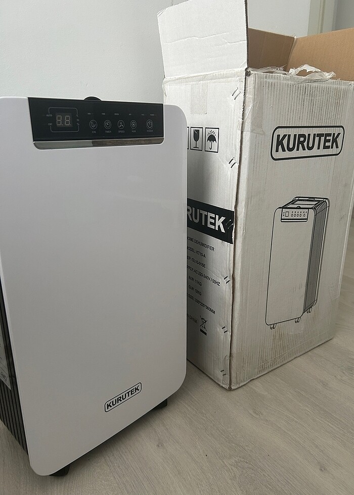 Kurutek kt10-A hava temizleme nemlendirm - Görsel 4