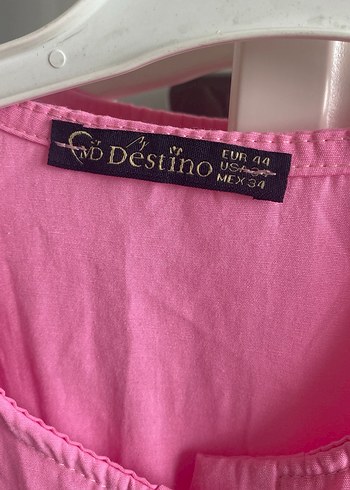 Pembe Midi Uzun Kollu Keten Gömlek - Görsel 2