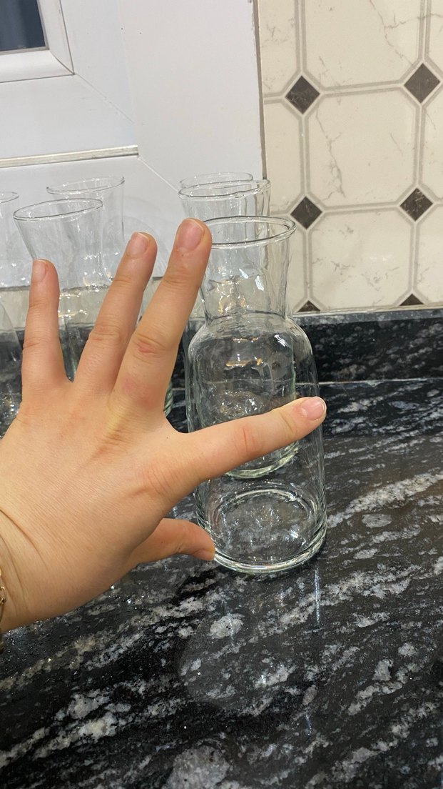 Şeffaf Cam soguk içeçek bardagı - Görsel 2