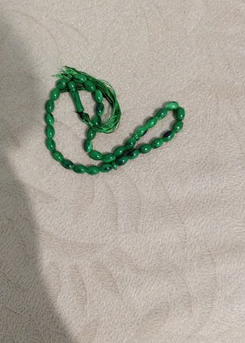 Parlak Yeşil Minimalist Erkek Tesbih