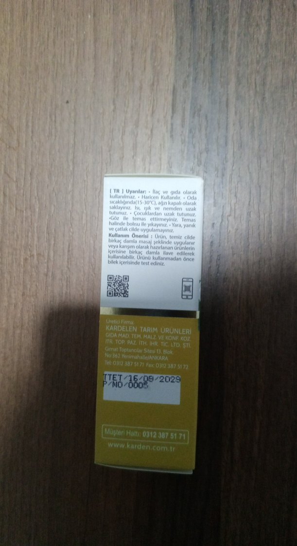 Karden Yasemin Esanslı bakım yağı - Görsel 2