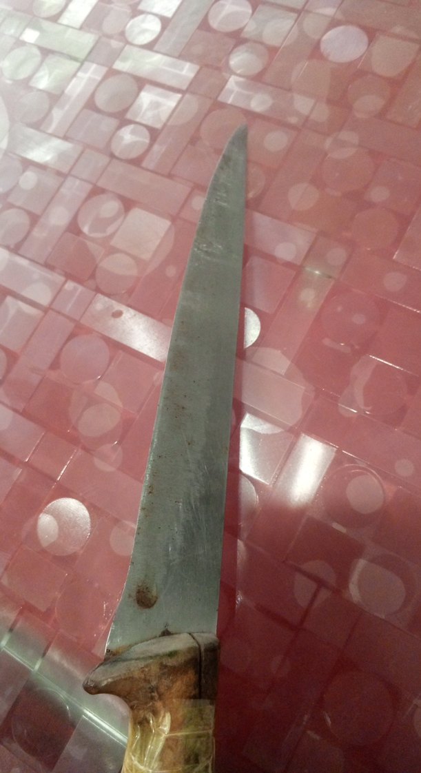 Ahşap Saplı Keskin Mutfak Bıçağı - Görsel 3