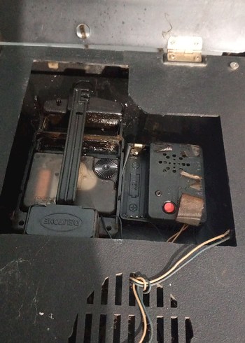 Siyah Klasik Masa Saati - Görsel 2