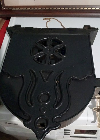 Siyah Klasik Masa Saati - Görsel 4