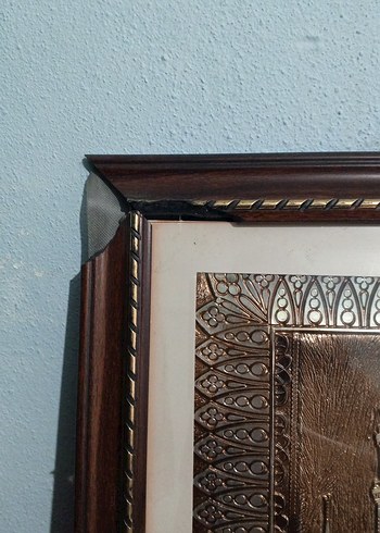 Altın Renkli Parlak İslami Tablo - Görsel 2