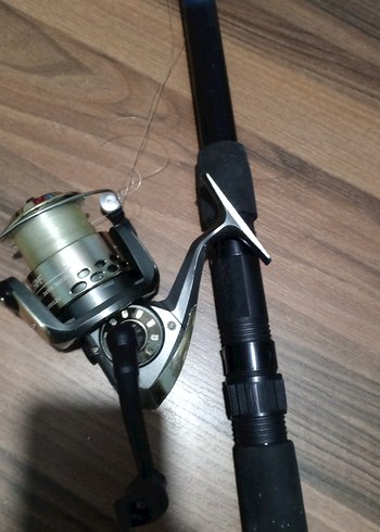 Siyah Gri Katlanabilir Balıkçılık Kamışı - Görsel 2