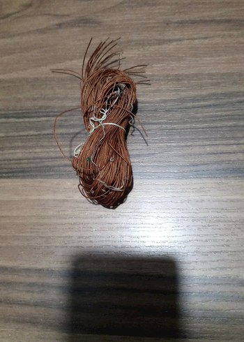 Bohem Tarzı El Yapımı Kahverengi İp