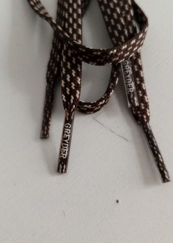 Kahverengi Minimalist Erkek Ayakkabı Bağcığı - Görsel 2