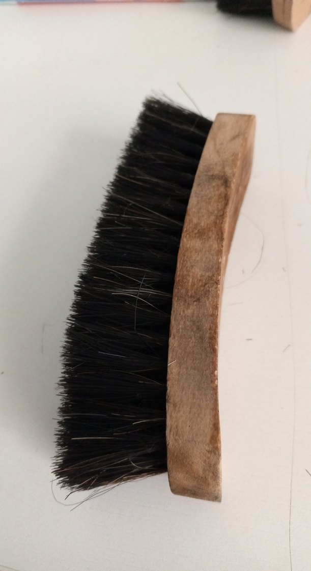 Kahverengi Ahşap Saplı Ayakkabı Fırçası - Görsel 3