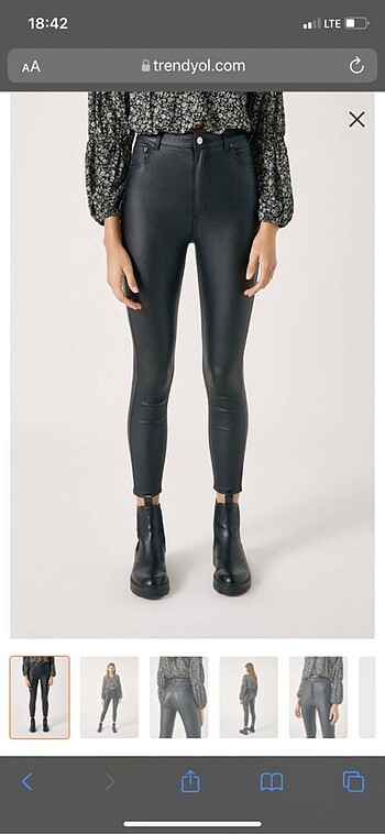 Stradivarius Stradivarius mumlu pantolon