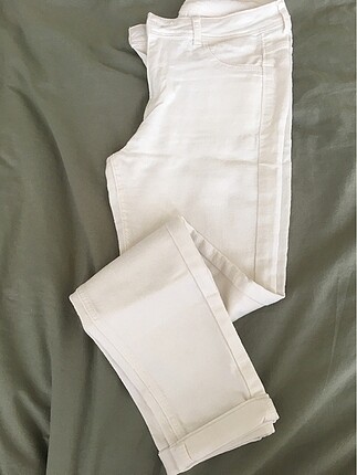 Bershka Beyaz skinny pantolon * jean