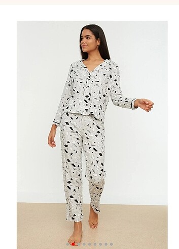 s Beden Kısa kollu pijama