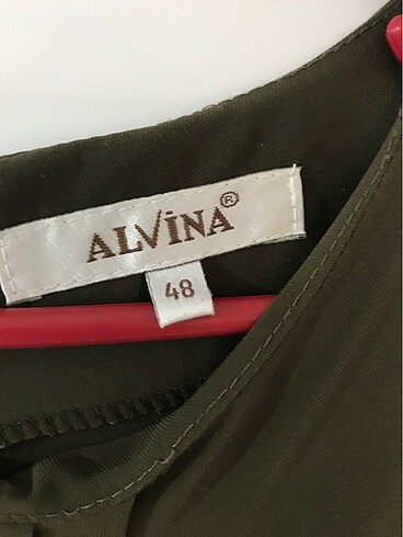 48 Beden haki Renk Alvina tunik
