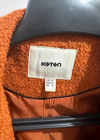 Koton Kaşe Kaban - Görsel 7