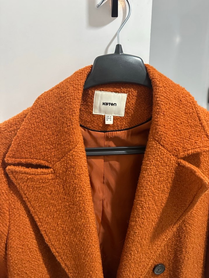 Koton Kaşe Kaban - Görsel 5