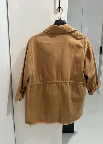 Camel Denim Ceket - Görsel 4