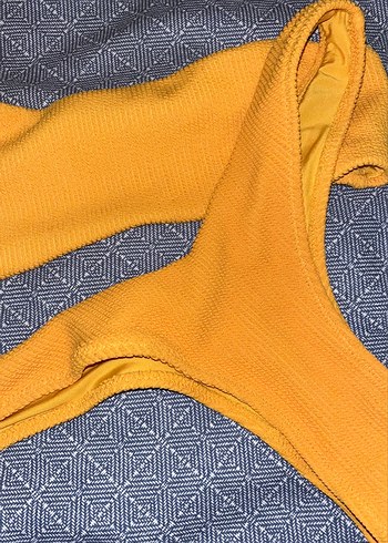 Turuncu tek Askılı Kadın Bikini Takımı - Görsel 4