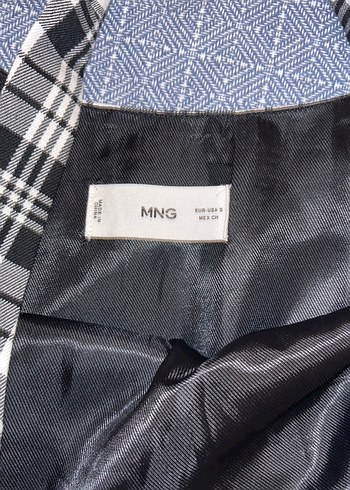 Siyah beyaz Ekoseli elbise - Görsel 3