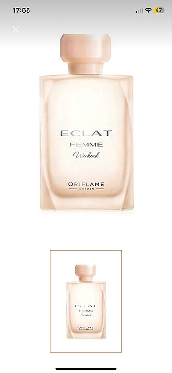 Oriflame eclat femme