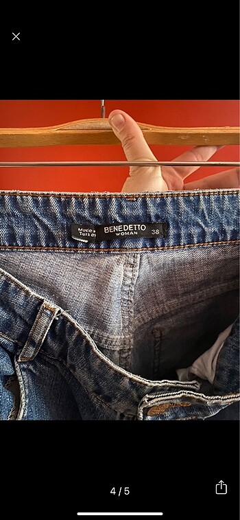 38 Beden lacivert Renk Mom jean