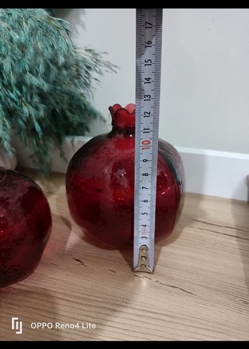 Kırmızı Nar Figürleri Seti biblo - Görsel 2