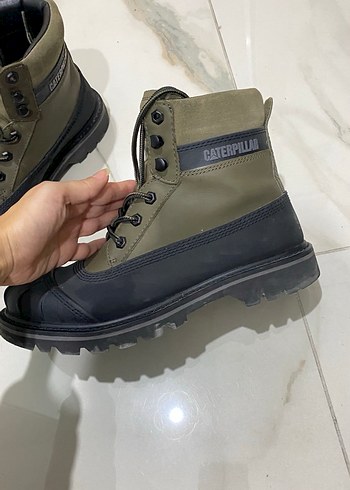 Caterpiller Colorado waterproof haki siyah bot - Görsel 2