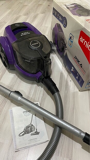 Arnica pika elektrikli süpürge mor