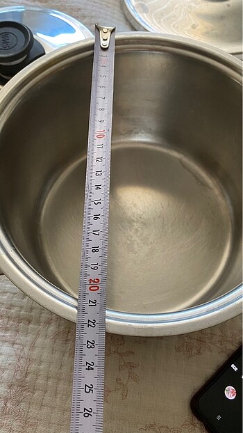 Diğer Vms kaliteli çelik tencere 23 cm