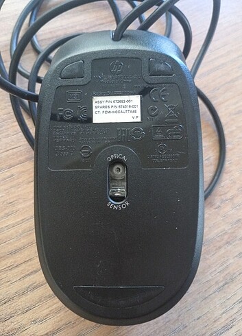 Hp Kablolu mouse 
