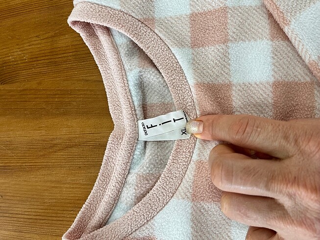 xl Beden Kadın polar pijama takımı