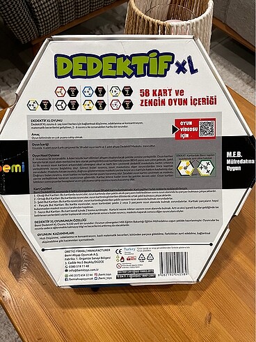 Dedektif XL kutu oyunu
