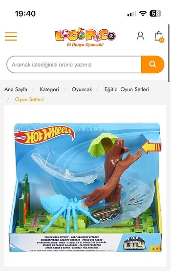  Beden Renk Hot weels örümcek saldırısı